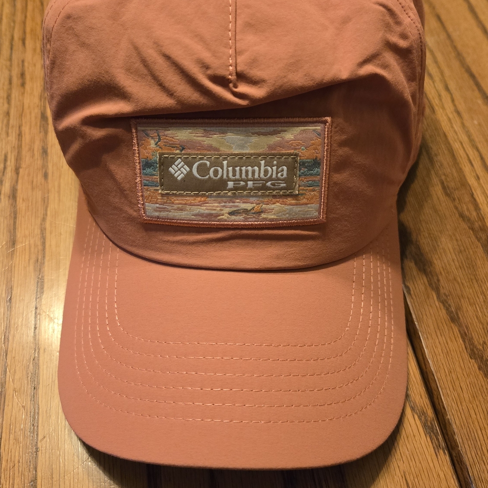 Columbia PFG Sunset Orange Hat